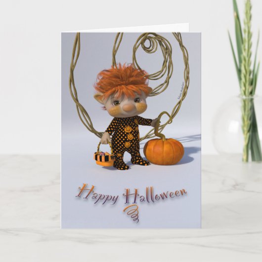 Happy Halloween Kaart (Voorkant)