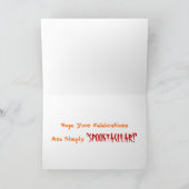 Happy Halloween Kaart (Binnen)