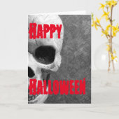 Happy Halloween, kaart (Gele Bloem)