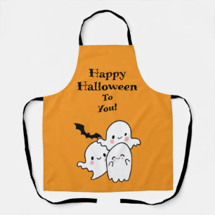 Happy Halloween kan personaliseren Schort