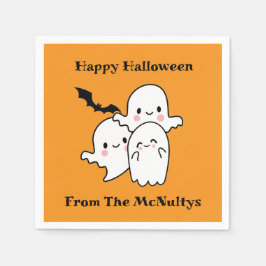 Happy Halloween kan personaliseren Servet