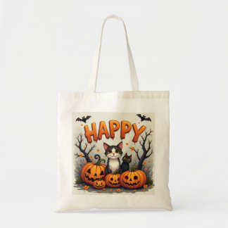 Happy Halloween kat eco tas