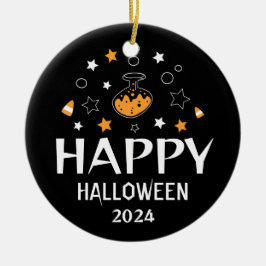 Happy Halloween Keepsake Keramisch Ornament