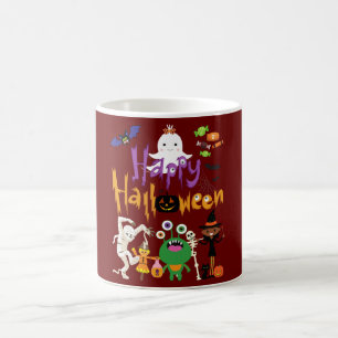 Happy Halloween Kids Cute and Spooky Koffiemok
