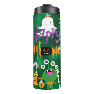 Happy Halloween Kids Cute and Spooky Thermosbeker
