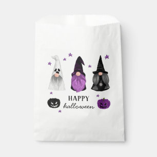 Happy Halloween. Kinder behandelingen voor gnomen Bedankzakje