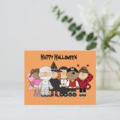 Happy Halloween-kinderen Briefkaart (Staand voorkant)