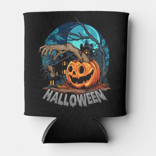 Happy Halloween Koelbox Blikjeskoeler (Voorkant)