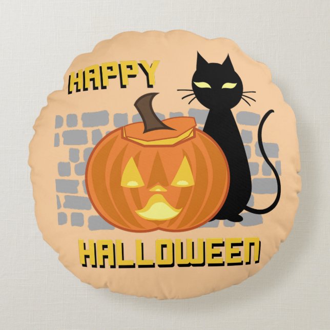 Happy Halloween kussen (Voorkant)