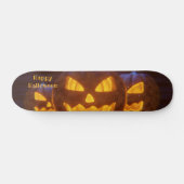 Happy Halloween - Lachende Lantaarns Skateboard (Horizontaal)