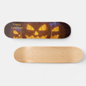 Happy Halloween - Lachende Lantaarns Skateboard (Horizontaal)