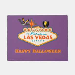 Happy Halloween Las Vegas Style Deurmat