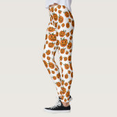 Happy Halloween-Leggings voor bots-o-lantern pompo Leggings (Links)