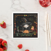 Happy Halloween Little Witch Servet (Insitu)