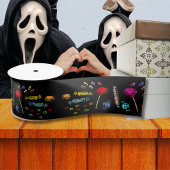 Happy Halloween Lollipops en Snoep Pattern, ZSSG Lint