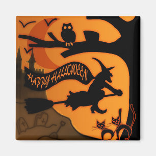 Happy Halloween Magneet
