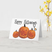 Happy Halloween MEDISCHE T-shirts Kaart (Gele Bloem)