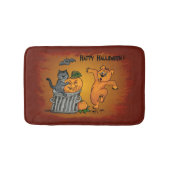 Happy Halloween met Cat Bat Dog en Spider Badmat (Voorkant)