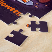 Happy Halloween met drink ghost Legpuzzel (Zijkant)