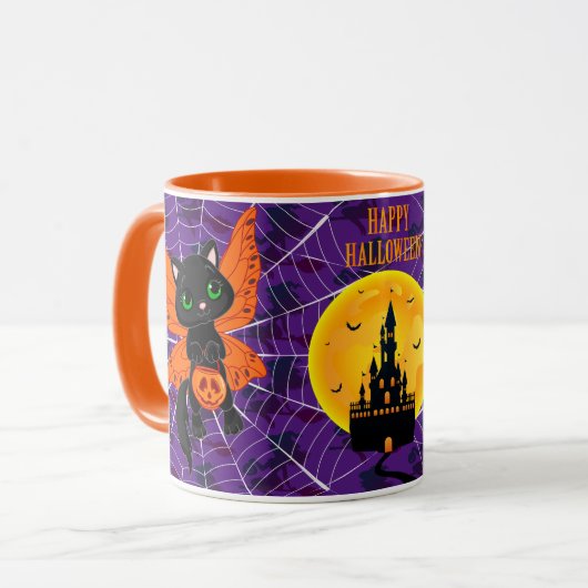 Happy Halloween Mok (Voorkant links)