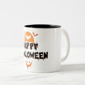 Happy Halloween Mok – Classic Spooky Coffee Cup (Voorkant rechts)