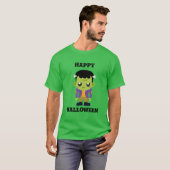 Happy Halloween Monster T-shirt (Voorkant volledig)