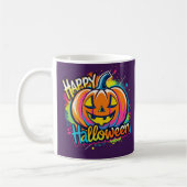 Happy Halloween Mug - Éffrayant & Fun Gift Cup (Gauche)