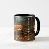 Happy Halloween nacht Collectie Mok (Voorkant rechts)