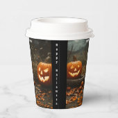 Happy Halloween nacht Collectie Papieren Bekers (Rechts)