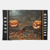 Happy Halloween nacht Collectie Theedoek (Horizontaal)