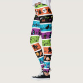 Happy Halloween-ontwerp Leggings (Links)