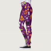 Happy Halloween-ontwerp Leggings (Links)