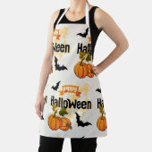 Happy Halloween-ontwerp Schort (Insitu)