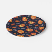 Happy Halloween Paper-Borden Papieren Bordje (Gekanteld)