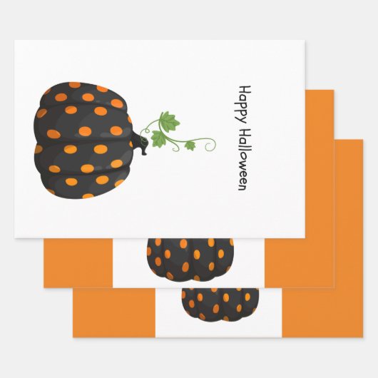 Happy Halloween papier d'emballage (Lot)