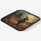 Happy Halloween Papieren Bordje (Gebogen)