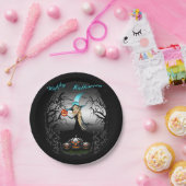 Happy Halloween Papieren Bordje (Feest)