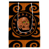 Happy Halloween Parties scintillant Sac cadeau crâ (Dos)