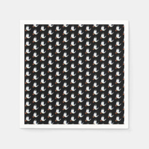 Happy Halloween Party Cute Ghost Servet