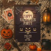 Happy Halloween Party Kaart