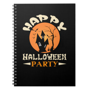 Happy Halloween Party Notitieboek