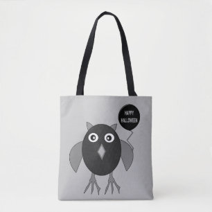 Happy Halloween Party Owl Sac fourre-tout
