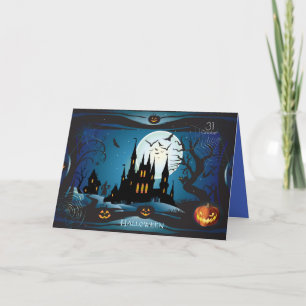 Happy Halloween Party "Treat of Trick" Kaart