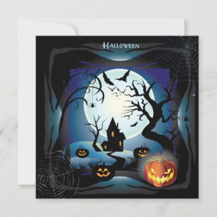 Happy Halloween Party "Treat of Trick" Kaart