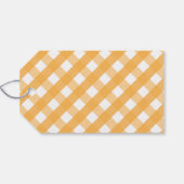 Happy Halloween Pattern Gepersonaliseerde Gift Lab Cadeaulabel (Achterkant Horizontaal)