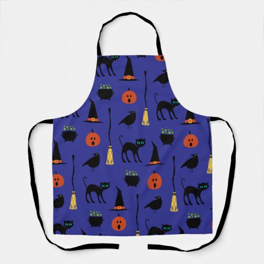 Happy Halloween Pattern Schort (Voorkant)