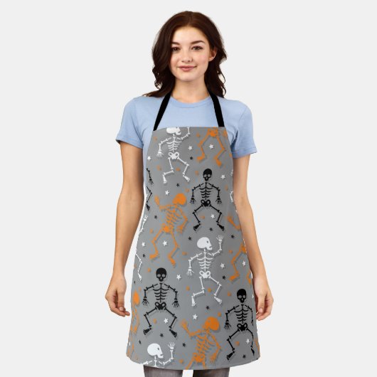 Happy Halloween Pattern Schort (Gedragen)