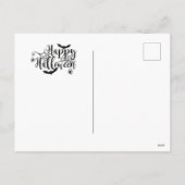 Happy Halloween paysage Carte postale de vacances (Dos)