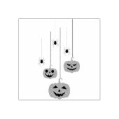 Happy Halloween pomkin Rubberstempel (Afrduk)