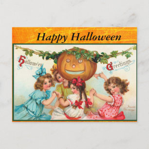 Happy  Halloween Post Card Briefkaart